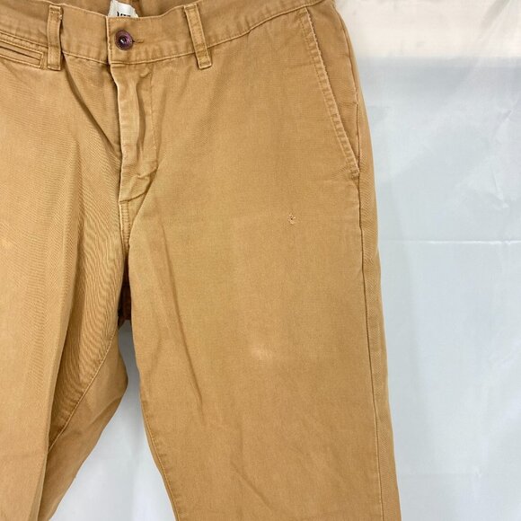 Taylor Stitch Men 34 Foundation Pant Slim Chino Khaki Classic Casual Everyday - Picture 2 of 9